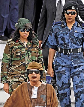 用处女保镖搞杂交派对 卡扎菲死后臭名远扬(图)