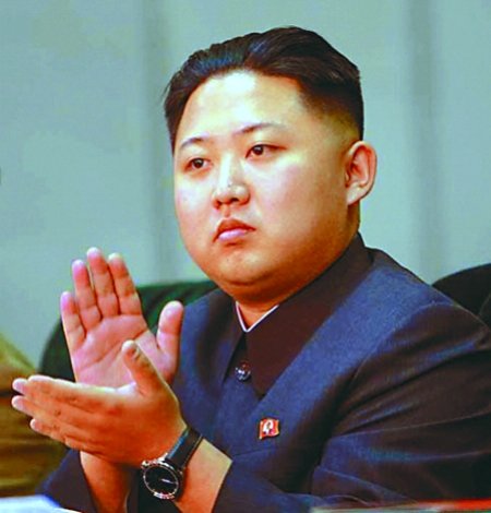 金正恩获称朝鲜革命武力最高领导者 按金正日遗愿发海鲜