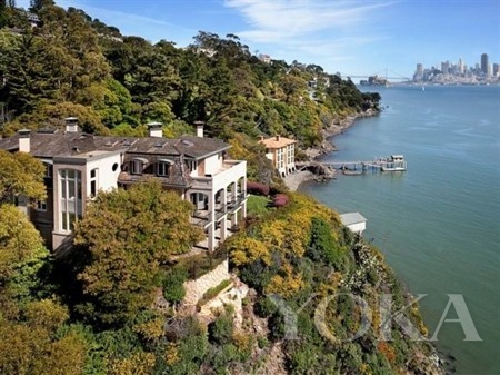 太奢华了！俯瞰旧金山无敌海景的亿元豪宅出售(组图)