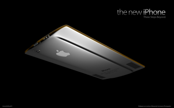 iPhone5设想图流出：流线型 超薄超美(组图)