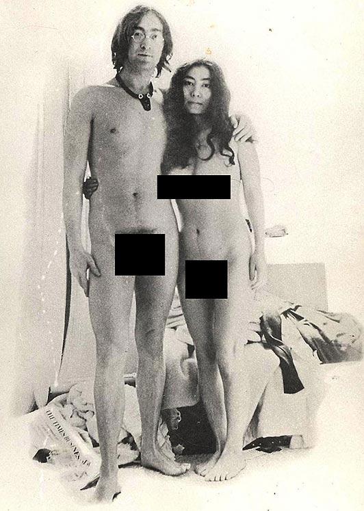 约翰·列侬与小野洋子的两张著名裸体合照将被拍卖(高清多图)