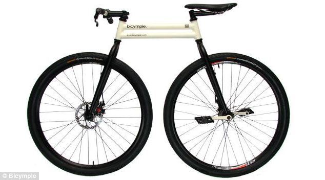 美国设计师打造概念自行车：无链条 可如螃蟹般侧行(组图)