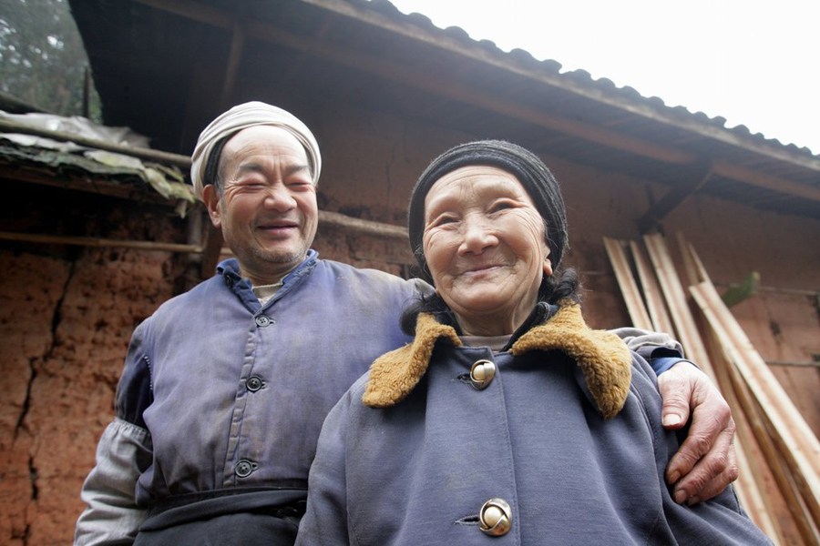 感动中国的“爱情天梯”女主人公徐朝清去世 享年87岁(组图)