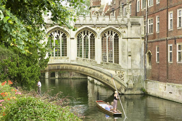 St John?s College in Cambridge University, England