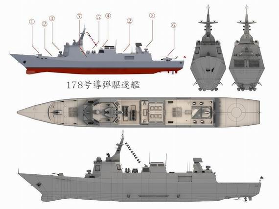 中国船厂昼夜不停赶造大批战舰 数量震惊国外(组图)