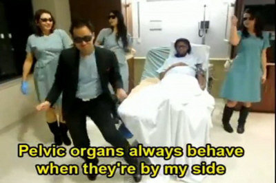 多倫多新寧醫院的「江南Style」模仿秀。（CityNews）  