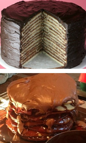 “坍塌”的蛋糕
