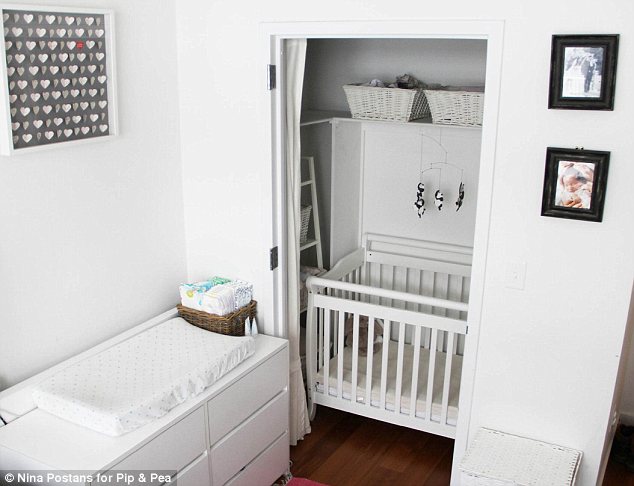 纽约蚁族夫妇将壁橱改成婴儿室一年可省1万美元房租_图1-1