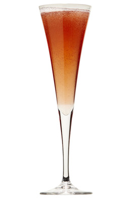 两情相悦<br/>将金酒1盎司、柚子汁四分之三盎司、Luxardo Bitter酒0.5盎司、柚子利口酒0.5盎司混合，倒入高脚杯中。最后加入玫瑰色Cava酒。