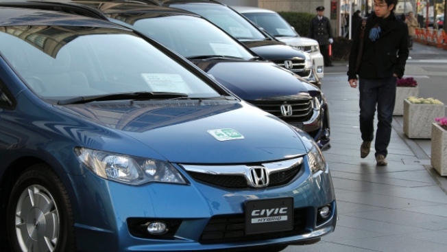 由於銷量低，本田宣布停止銷售Hybrid  Civic。（美聯社）