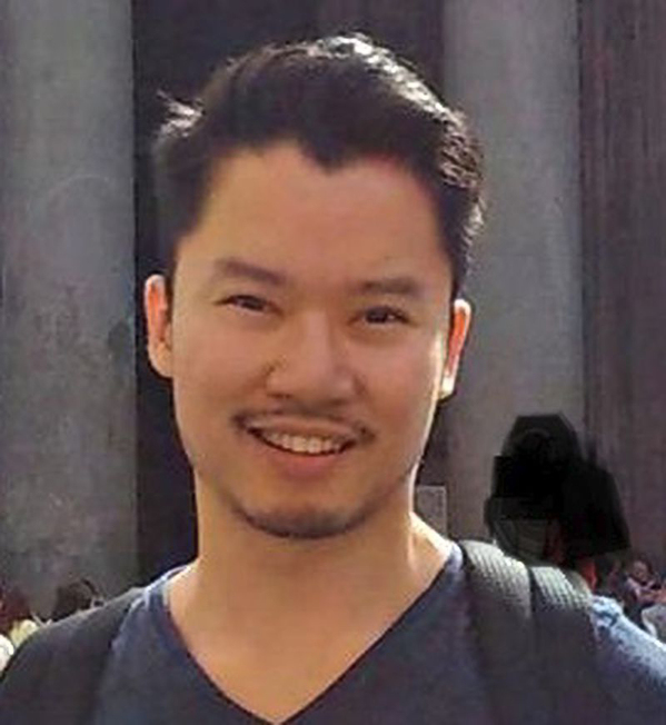 多伦多市26岁华裔男子钟慰榆失踪，警盼协寻。 （图：警方提供）