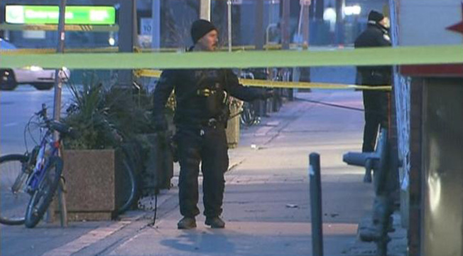 多伦多市园林餐厅2014年底发生枪案，凶嫌1日投案。 （CP24）