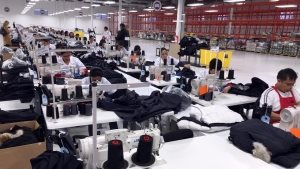 野鹅牌防寒服制造公司在温尼伯的新工厂