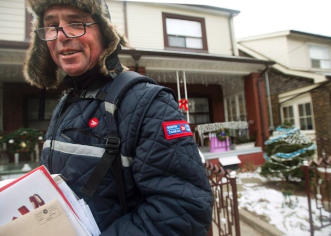 加拿大郵政提醒民眾注意聖誕截郵時間。（加通社）