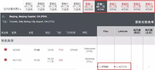 春节北京飞多伦多机票竟飙涨至32560元!竟是