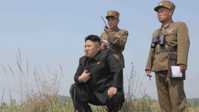 朝鲜最高领导人金正恩（资料照片）