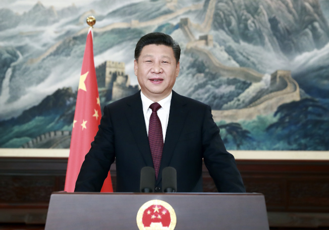 中国国家主席习近平31日发表新年贺辞， 用语很庶民。（美联社）