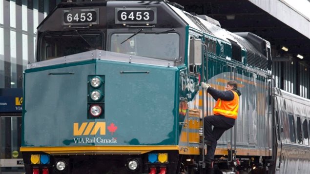 Via Rail希望加拿大人更多的选择乘火车旅行