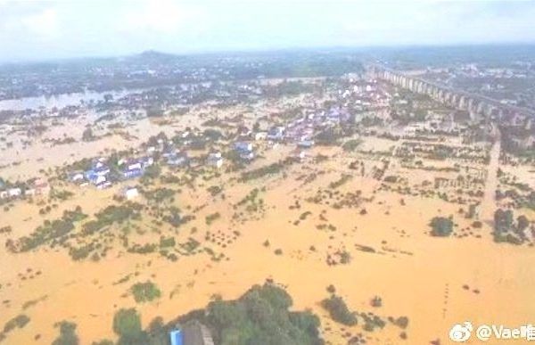 湖南、广西、贵州等地近期遭受严重洪涝灾害。 （网络图片）