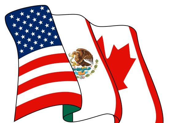 消息人士称，美国、加拿大和墨西哥三国官员已经达成一致意见，加紧进行北美自由贸易协定（NAFTA）谈判。（Wiki commons）