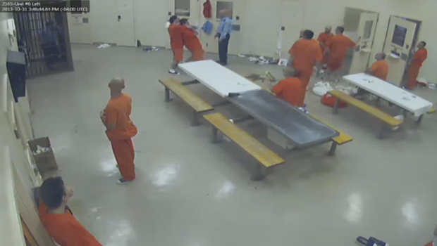 Jail murder video 