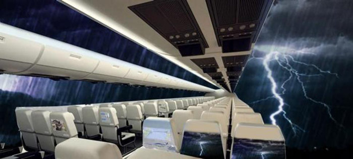 Image result for 未来客机都将没窗户