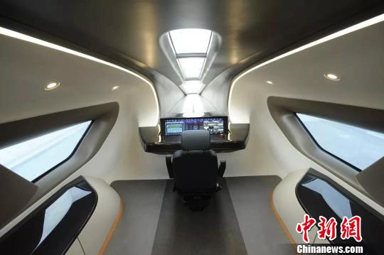 时速600公里！中国高速磁浮试验样车在青岛下线（图）