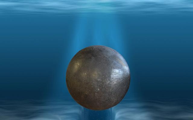 铁球在马里亚纳海沟的底部会被压扁吗？