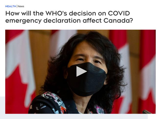 世界卫生组织将发表新冠紧急声明 会如何影响加拿大防疫政策？