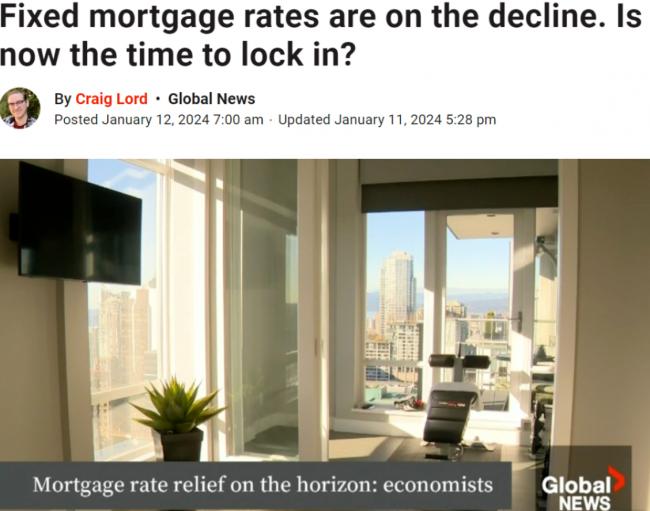 房奴大喜:加拿大房贷利率狂跌1%,低至4.69%